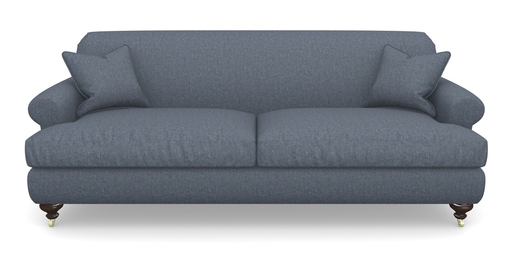 Product photograph of Hampton 4 Seater Sofa In House Wool - Navy from Sofas and Stuff Limited