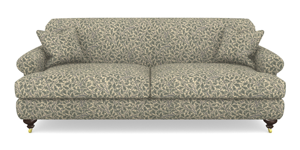 Product photograph of Hampton 4 Seater Sofa In V A Drawn From Nature Collection - Oak Tree - Duck Egg from Sofas and Stuff Limited