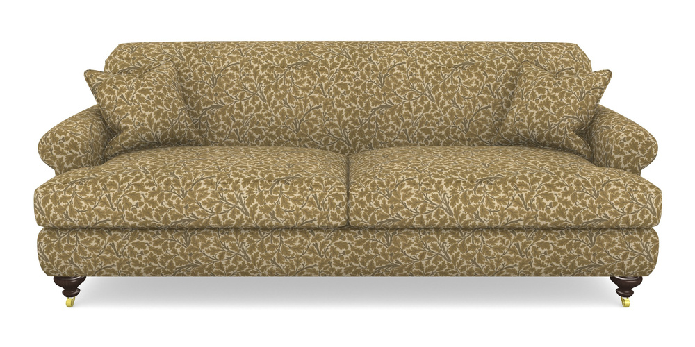 Product photograph of Hampton 4 Seater Sofa In V A Drawn From Nature Collection - Oak Tree - Gold from Sofas and Stuff Limited