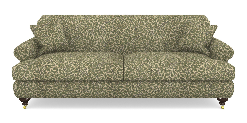 Product photograph of Hampton 4 Seater Sofa In V A Drawn From Nature Collection - Oak Tree - Light Green from Sofas and Stuff Limited