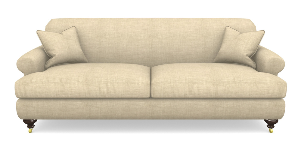 Product photograph of Hampton 4 Seater Sofa In Posh Linen - Oatmeal from Sofas and Stuff Limited