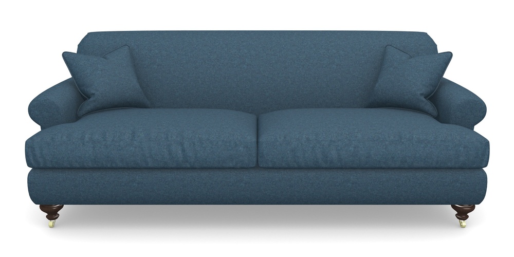 Product photograph of Hampton 4 Seater Sofa In Soft Wool - Denim from Sofas and Stuff Limited