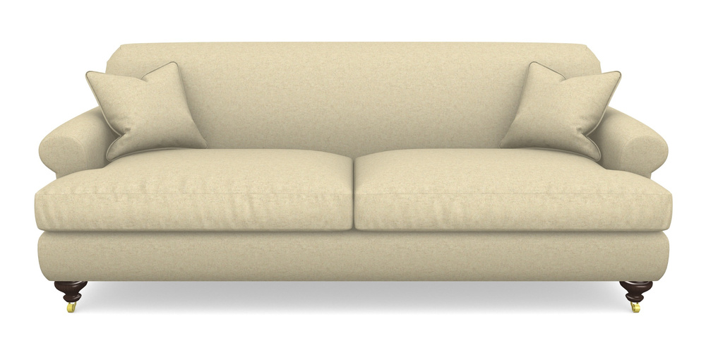 Product photograph of Hampton 4 Seater Sofa In Soft Wool - Wisp from Sofas and Stuff Limited