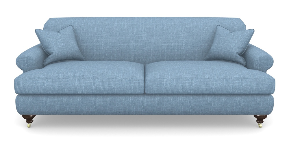 Product photograph of Hampton 4 Seater Sofa In Tough As Houses - Cornflower Blue from Sofas and Stuff Limited