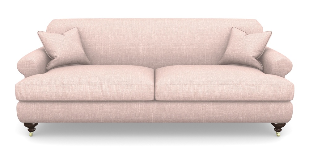 Product photograph of Hampton 4 Seater Sofa In Tough As Houses - Deep Pink from Sofas and Stuff Limited