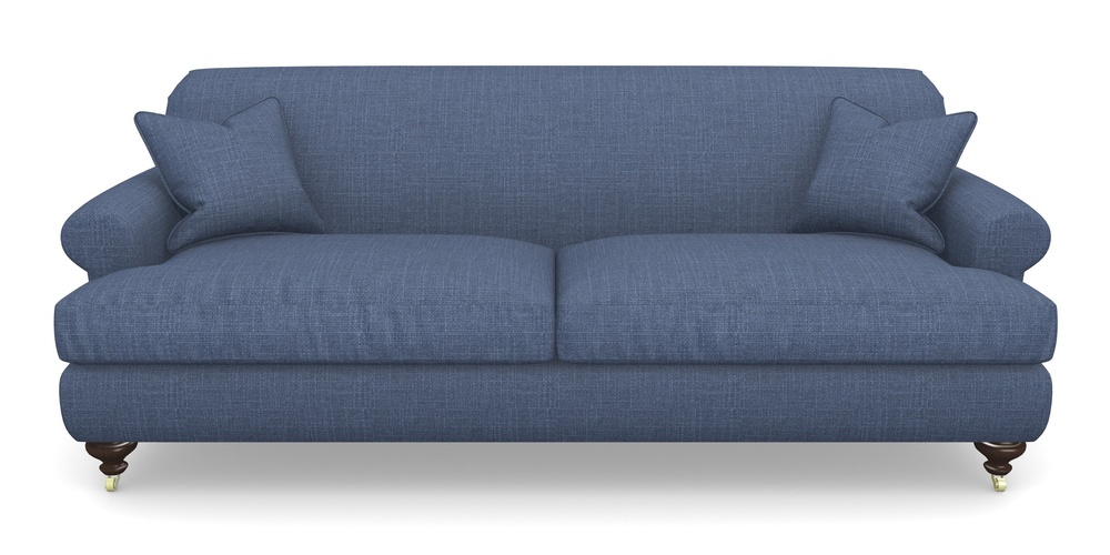 Product photograph of Hampton 4 Seater Sofa In Tough As Houses - Indigo from Sofas and Stuff Limited