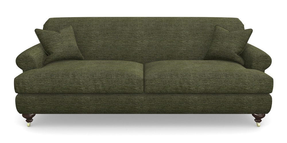 Product photograph of Hampton 4 Seater Sofa In Textured Velvet - Lichen from Sofas and Stuff Limited