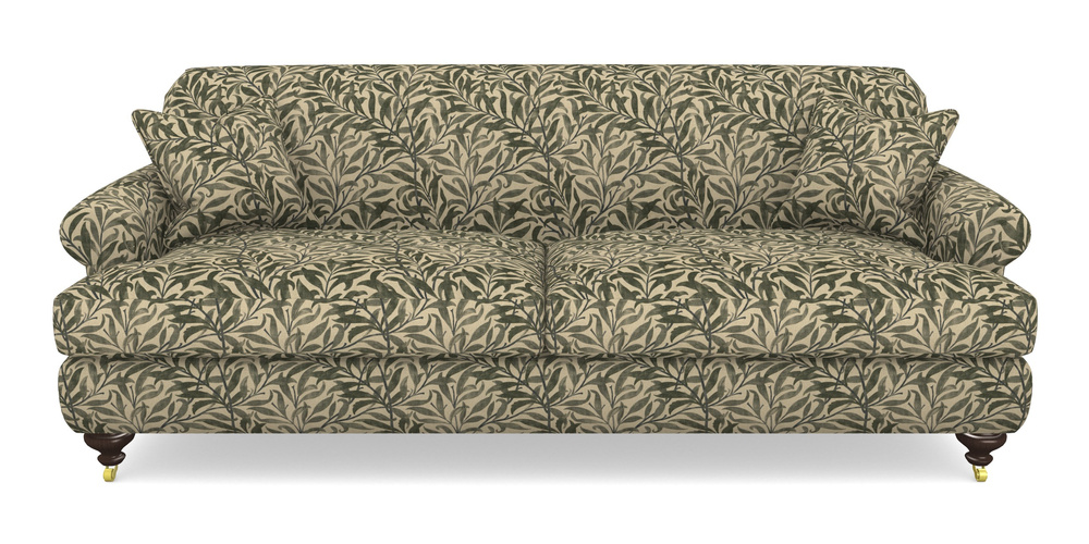 Product photograph of Hampton 4 Seater Sofa In V A Drawn From Nature - Willow Bough Large - Dark Green from Sofas and Stuff Limited