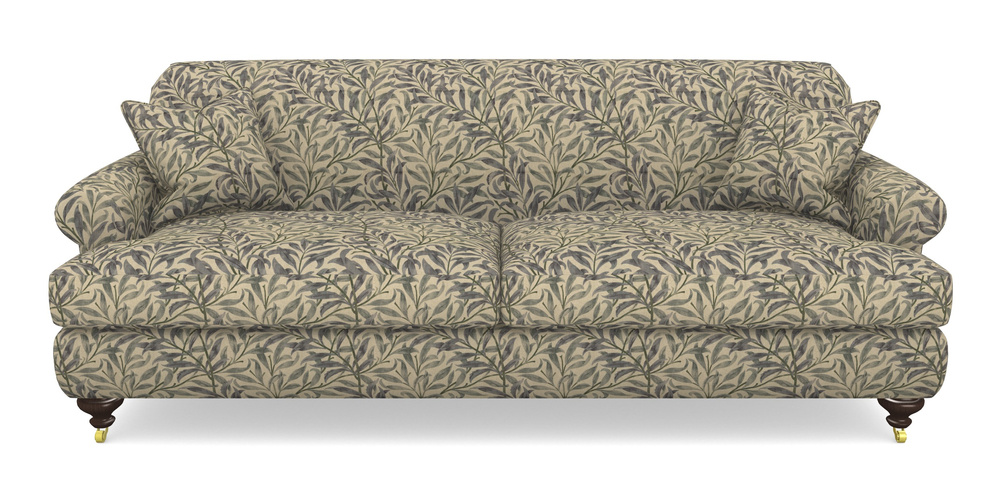 Product photograph of Hampton 4 Seater Sofa In V A Drawn From Nature - Willow Bough Large - Duck Egg from Sofas and Stuff Limited