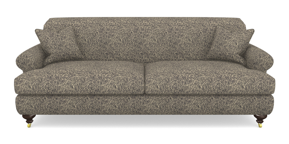 Product photograph of Hampton 4 Seater Sofa In V A Drawn From Nature Collection - Willow - Navy from Sofas and Stuff Limited