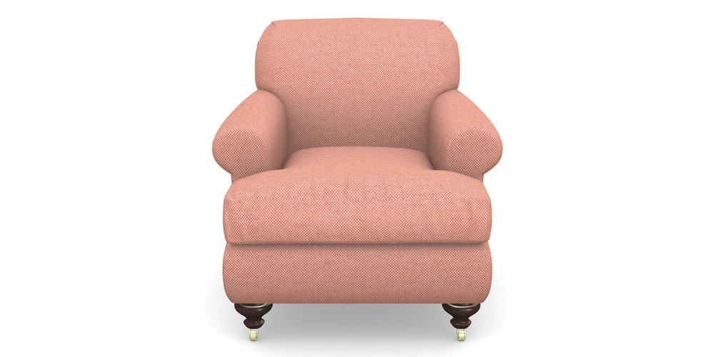 Product photograph of Hampton Chair In Basket Weave - Peony from Sofas and Stuff Limited