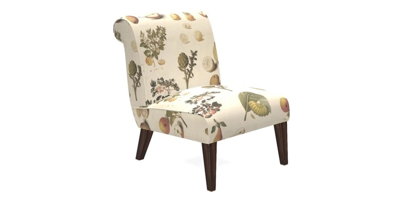 Harwood Chair in William Morris Willow Boughs Cream Pale Green