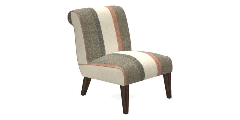 Harwood Chair in William Morris Willow Boughs Cream Pale Green