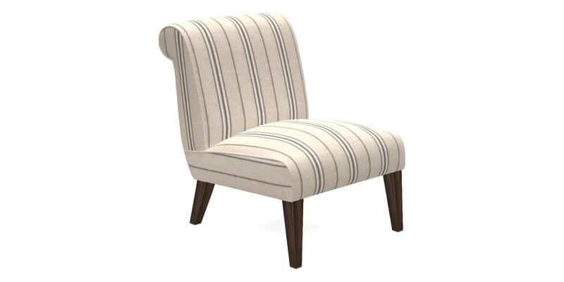 Harwood Chair in William Morris Willow Boughs Cream Pale Green