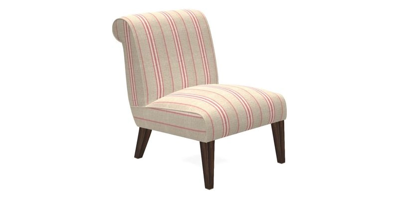 Harwood Chair in William Morris Willow Boughs Cream Pale Green