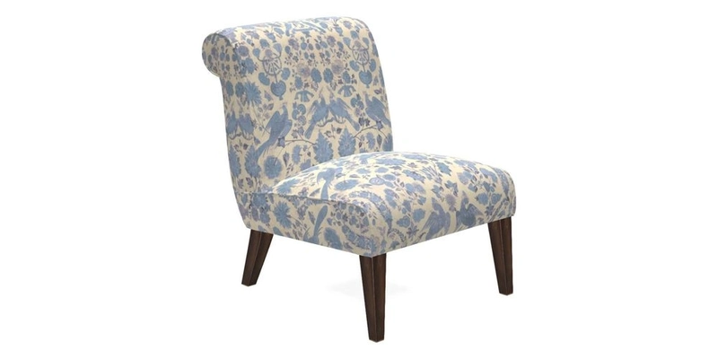 Harwood Chair in William Morris Willow Boughs Cream Pale Green