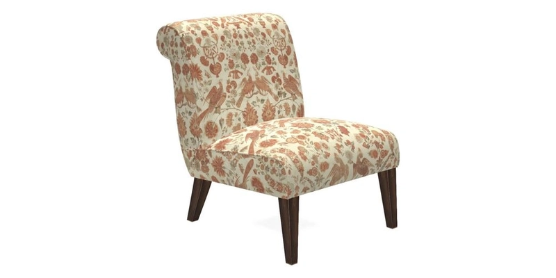 Harwood Chair in William Morris Willow Boughs Cream Pale Green