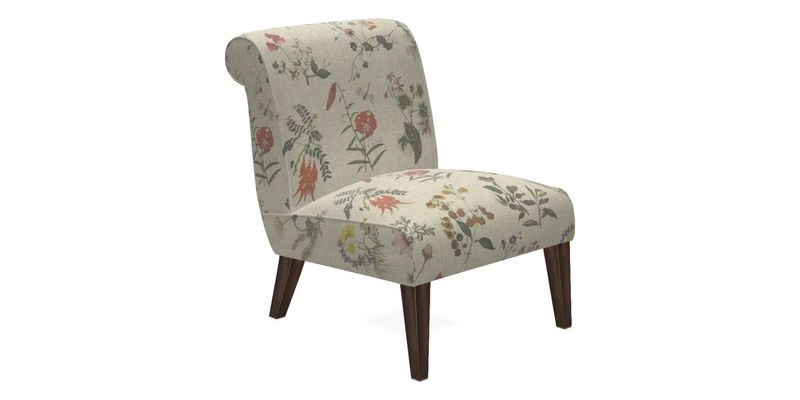Harwood Chair in William Morris Willow Boughs Cream Pale Green
