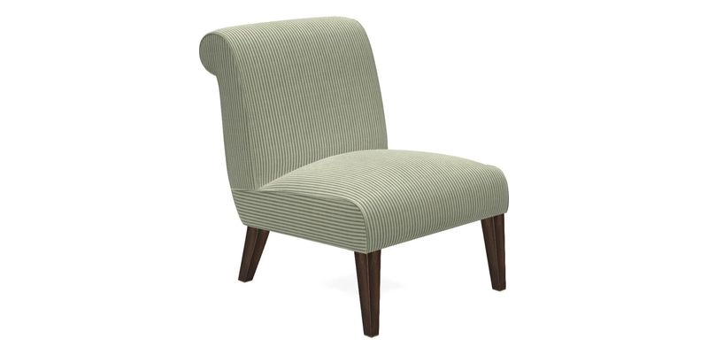 Harwood Chair in William Morris Willow Boughs Cream Pale Green