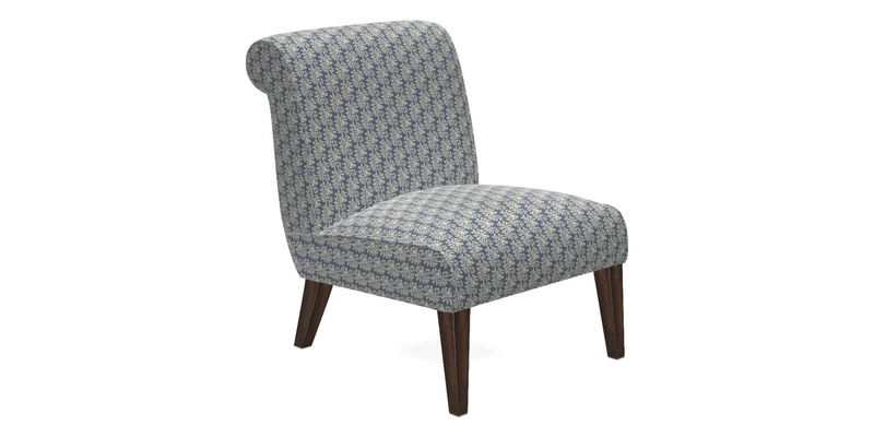 Harwood Chair in William Morris Willow Boughs Cream Pale Green