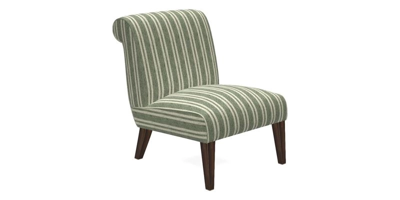 Harwood Chair in William Morris Willow Boughs Cream Pale Green