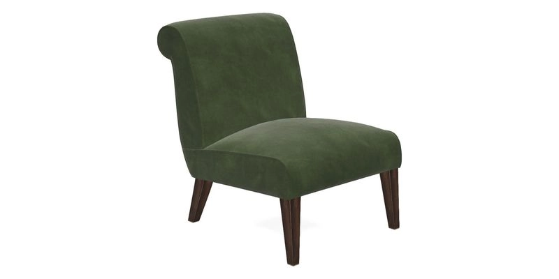 Harwood Chair in William Morris Willow Boughs Cream Pale Green