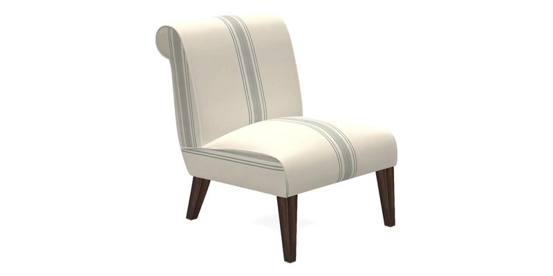 Harwood Chair in William Morris Willow Boughs Cream Pale Green