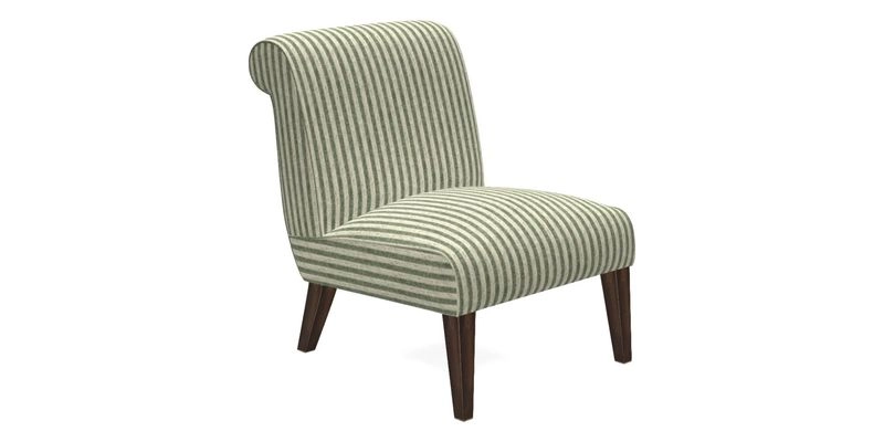 Harwood Chair in William Morris Willow Boughs Cream Pale Green