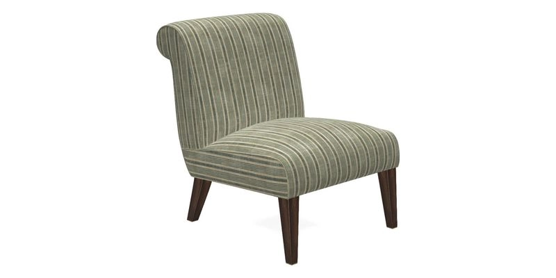 Harwood Chair in William Morris Willow Boughs Cream Pale Green