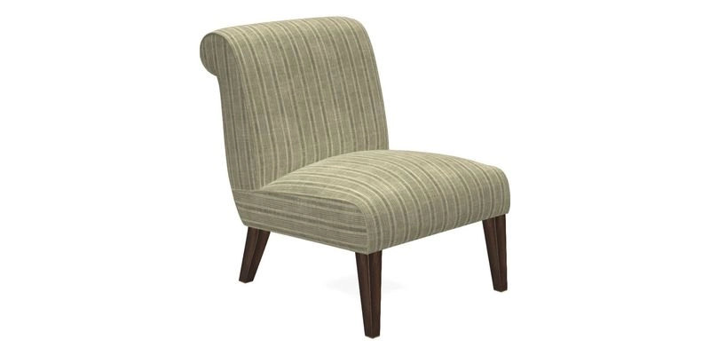 Harwood Chair in William Morris Willow Boughs Cream Pale Green
