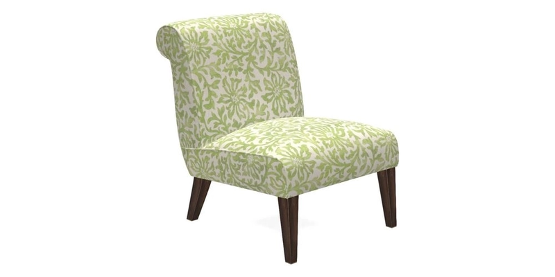 Harwood Chair in William Morris Willow Boughs Cream Pale Green
