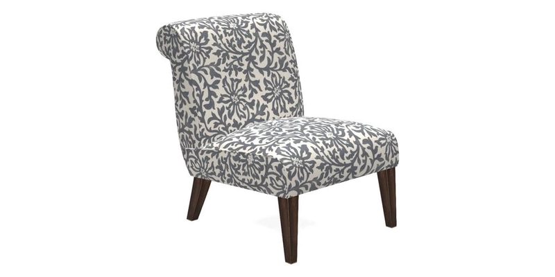 Harwood Chair in William Morris Willow Boughs Cream Pale Green