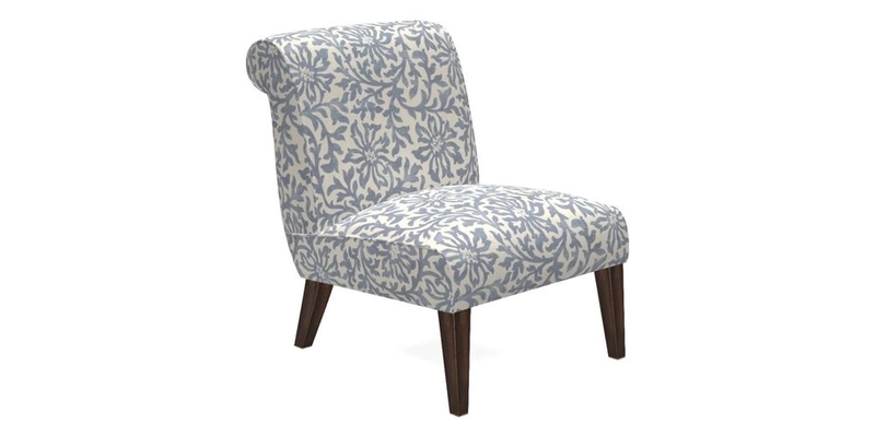 Harwood Chair in William Morris Willow Boughs Cream Pale Green
