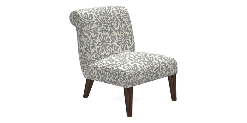 Harwood Chair in William Morris Willow Boughs Cream Pale Green