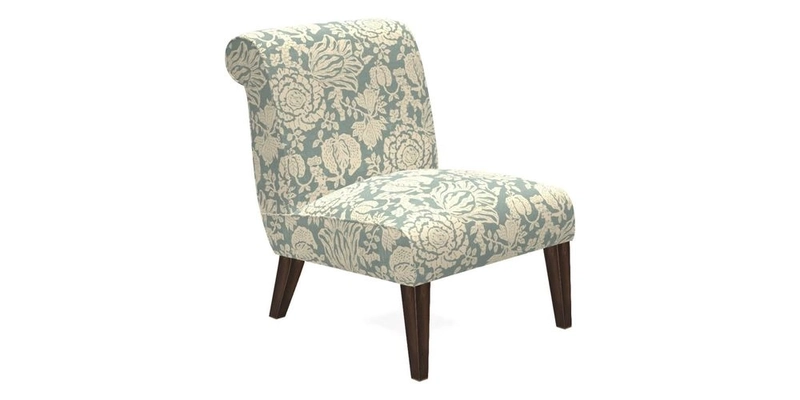 Harwood Chair in William Morris Willow Boughs Cream Pale Green