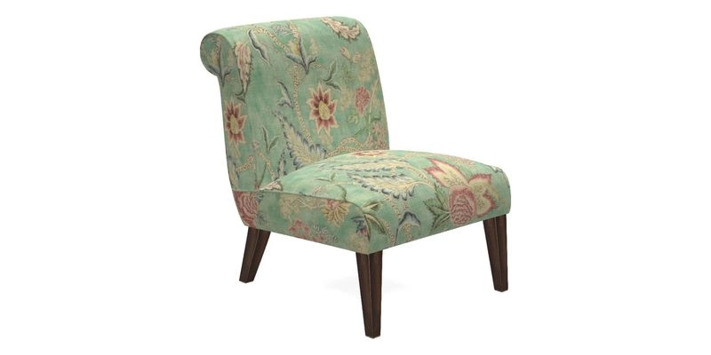 Harwood Chair in William Morris Willow Boughs Cream Pale Green