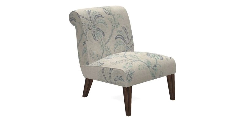Harwood Chair in William Morris Willow Boughs Cream Pale Green