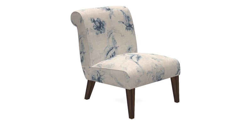 Harwood Chair in William Morris Willow Boughs Cream Pale Green
