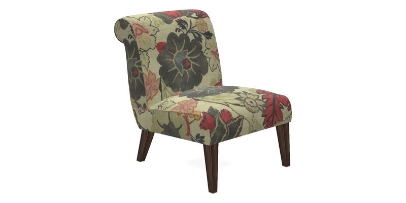 Harwood Chair in William Morris Willow Boughs Cream Pale Green