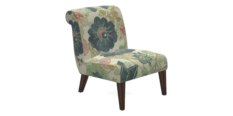 Harwood Chair in William Morris Willow Boughs Cream Pale Green
