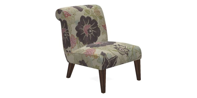 Harwood Chair in William Morris Willow Boughs Cream Pale Green