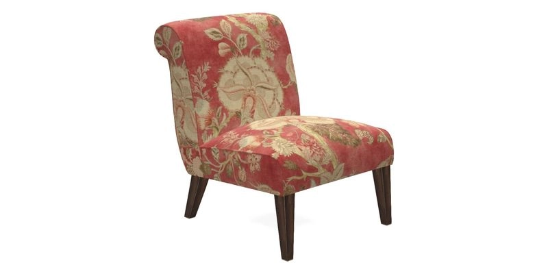 Harwood Chair in William Morris Willow Boughs Cream Pale Green