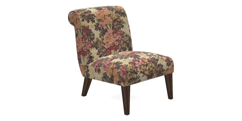 Harwood Chair in William Morris Willow Boughs Cream Pale Green