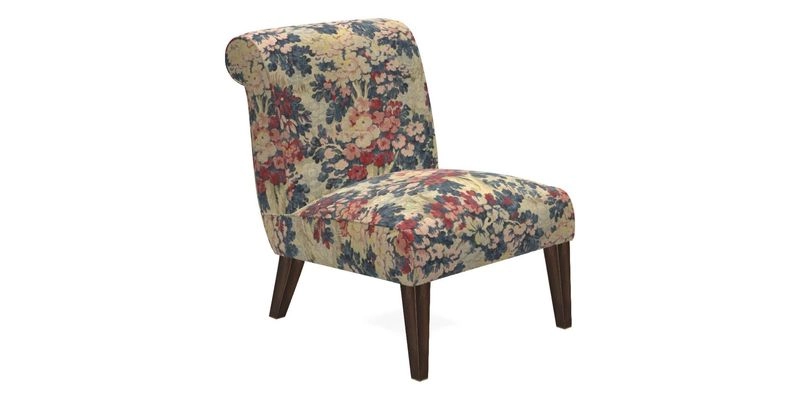 Harwood Chair in William Morris Willow Boughs Cream Pale Green