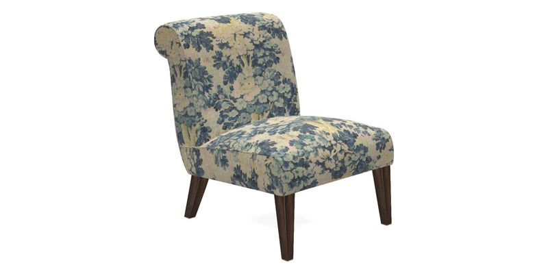 Harwood Chair in William Morris Willow Boughs Cream Pale Green