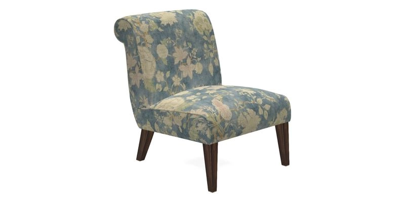 Harwood Chair in William Morris Willow Boughs Cream Pale Green