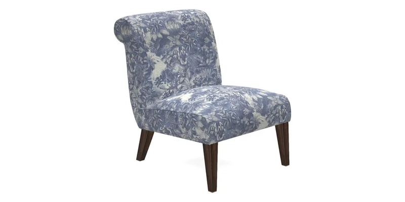 Harwood Chair in William Morris Willow Boughs Cream Pale Green