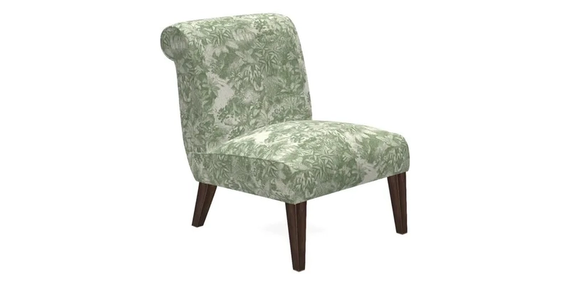 Harwood Chair in William Morris Willow Boughs Cream Pale Green