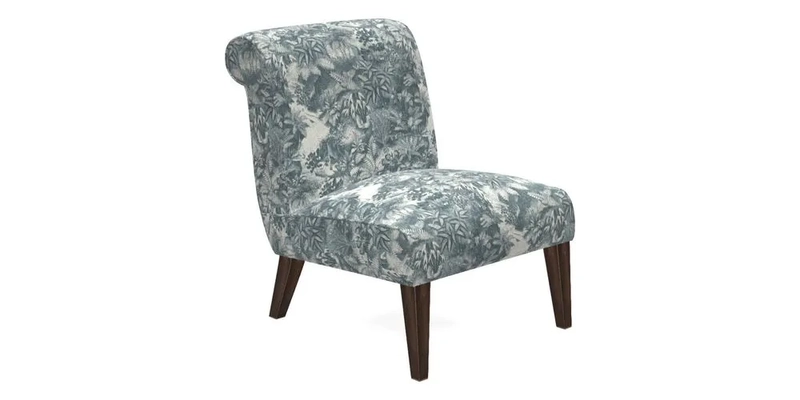 Harwood Chair in William Morris Willow Boughs Cream Pale Green