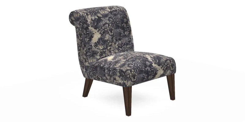Harwood Chair in William Morris Willow Boughs Cream Pale Green